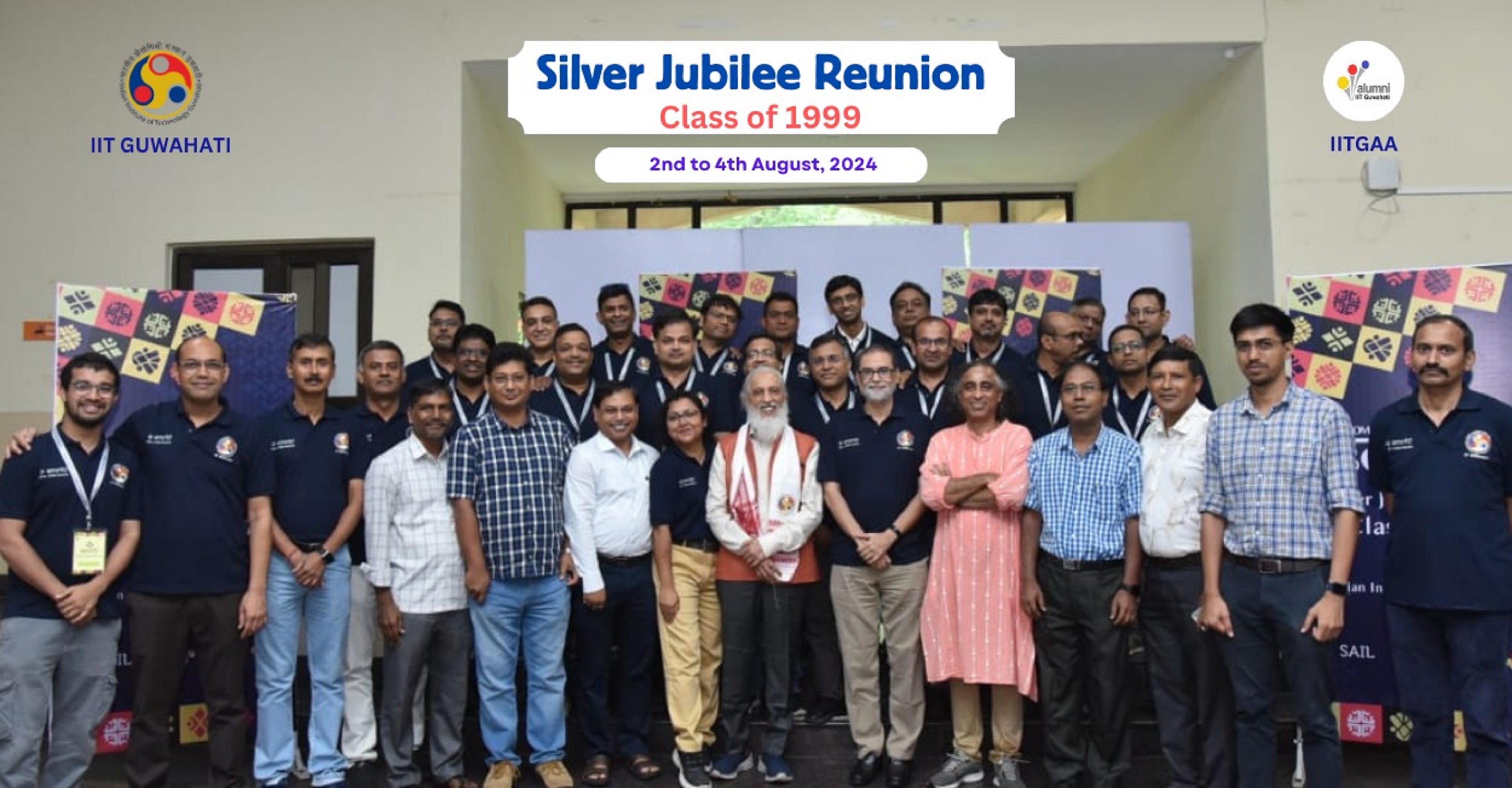 IIT Guwahati Celebrates Silver Jubilee Reunion with First Batch of Alumni